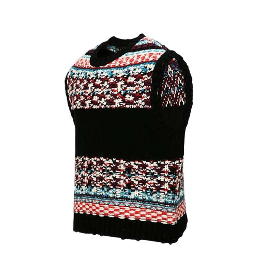Sleeveless Knitted Sweater Vest