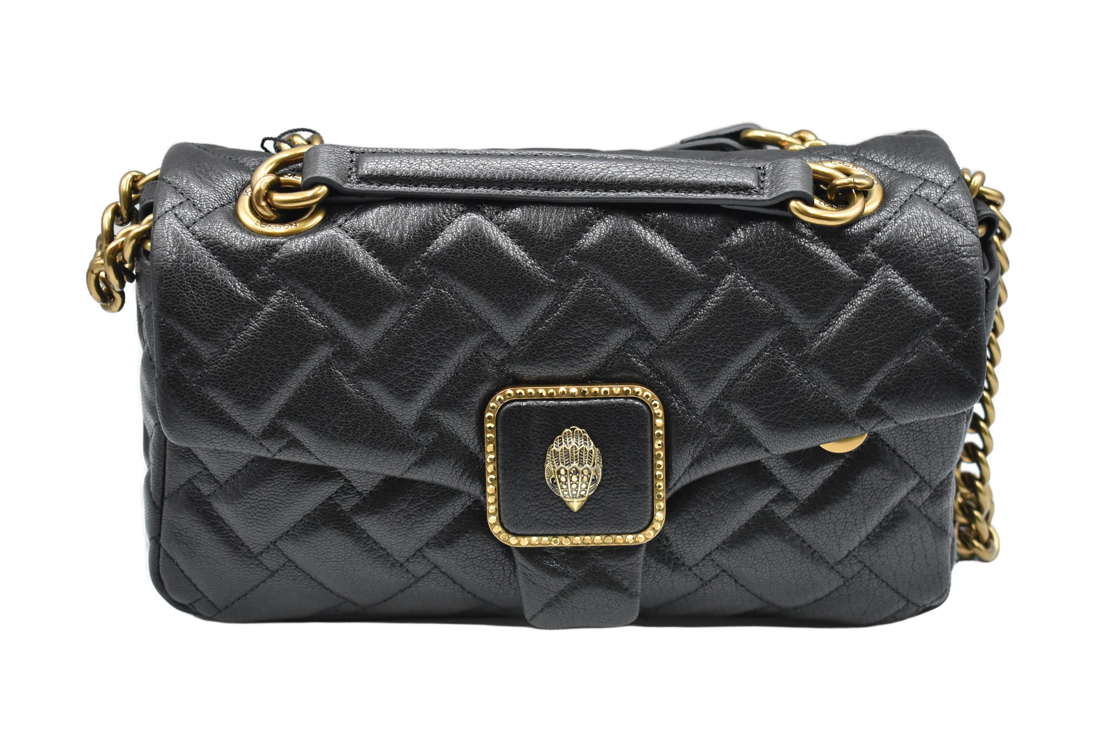 Compact Quilted Shoulder Bag