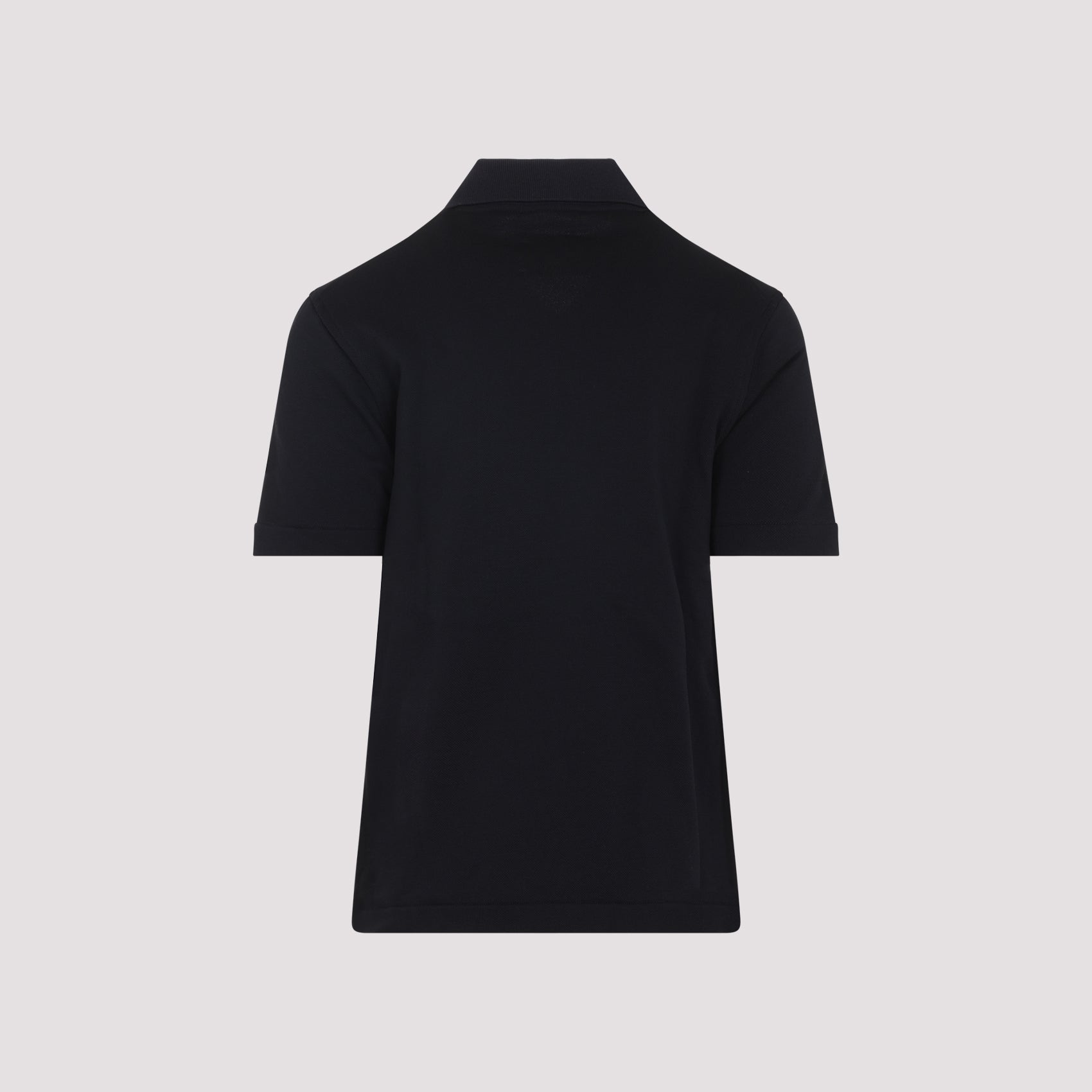 Short-Sleeve Half-Zip Polo Shirt with Minimalist Design