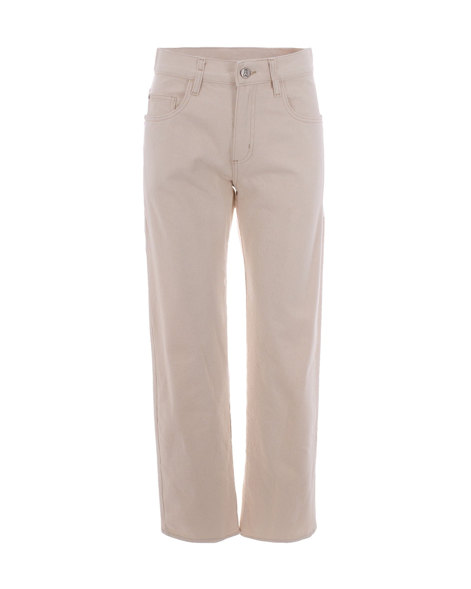 Beige Wash Jeans