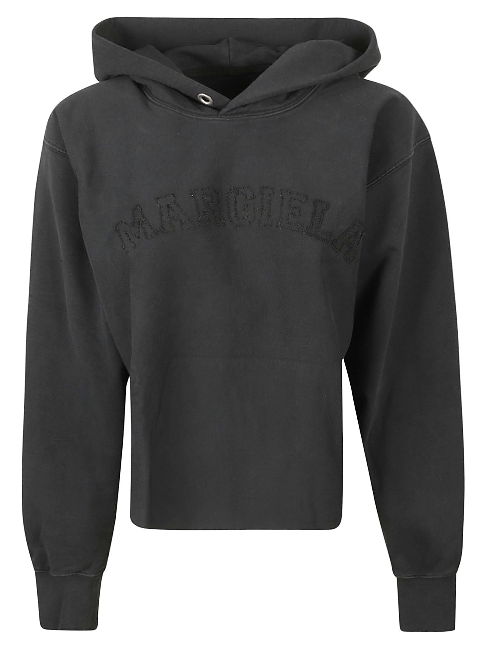 Cropped Black Hoodie