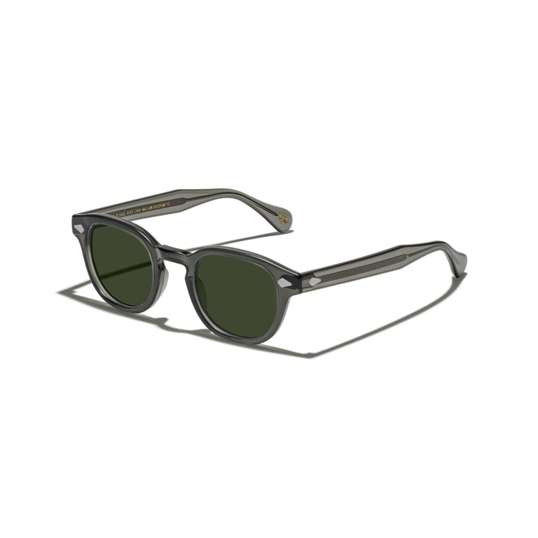 Or-Lem-S Lemtosh Sun Round Acetate Sunglasses with Diamond Accents
