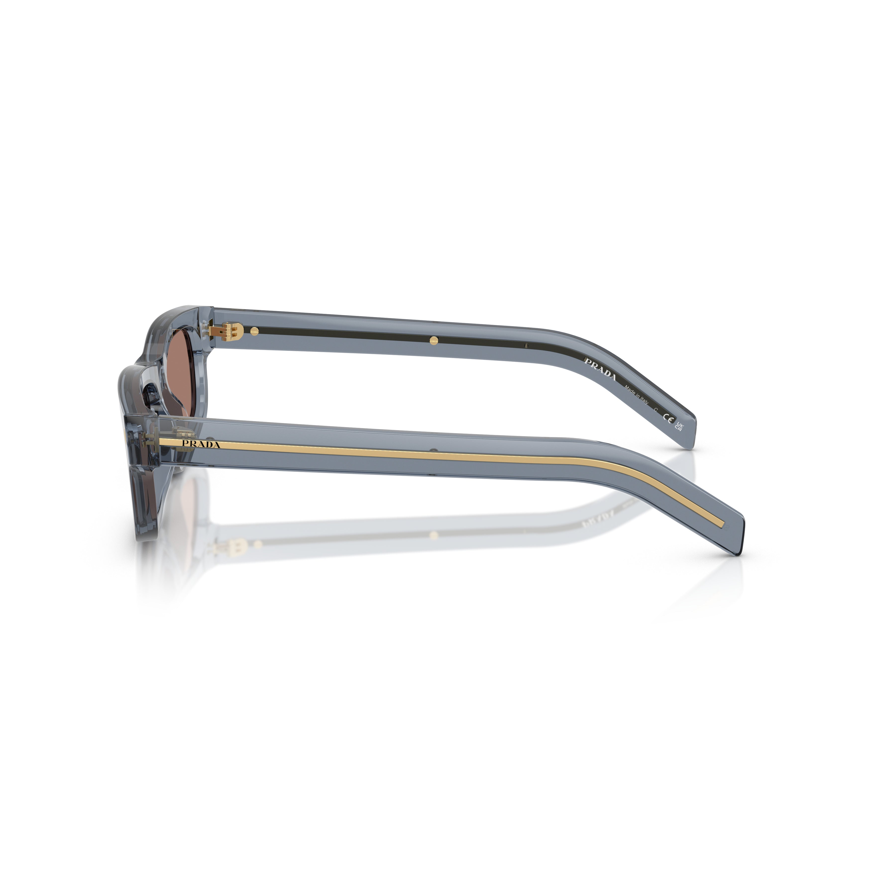 0pr B11s Rectangular Translucent Acetate Sunglasses