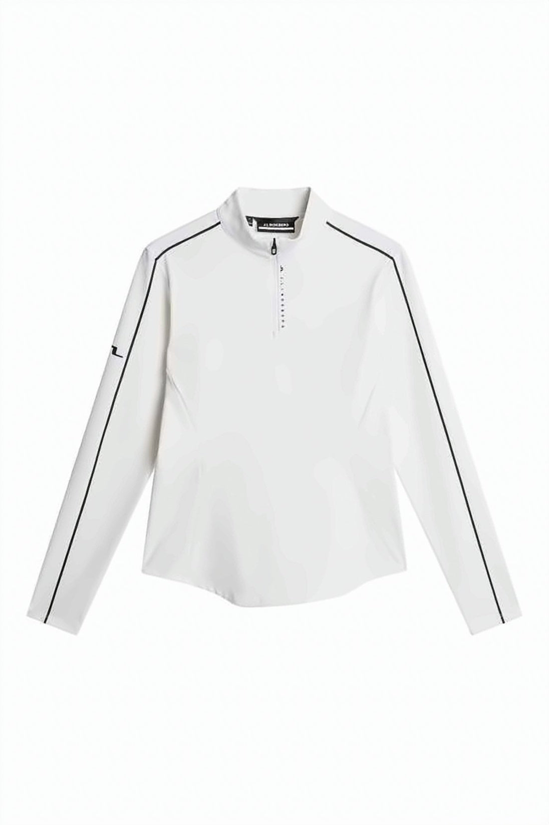 Long-Sleeve High Collar Top