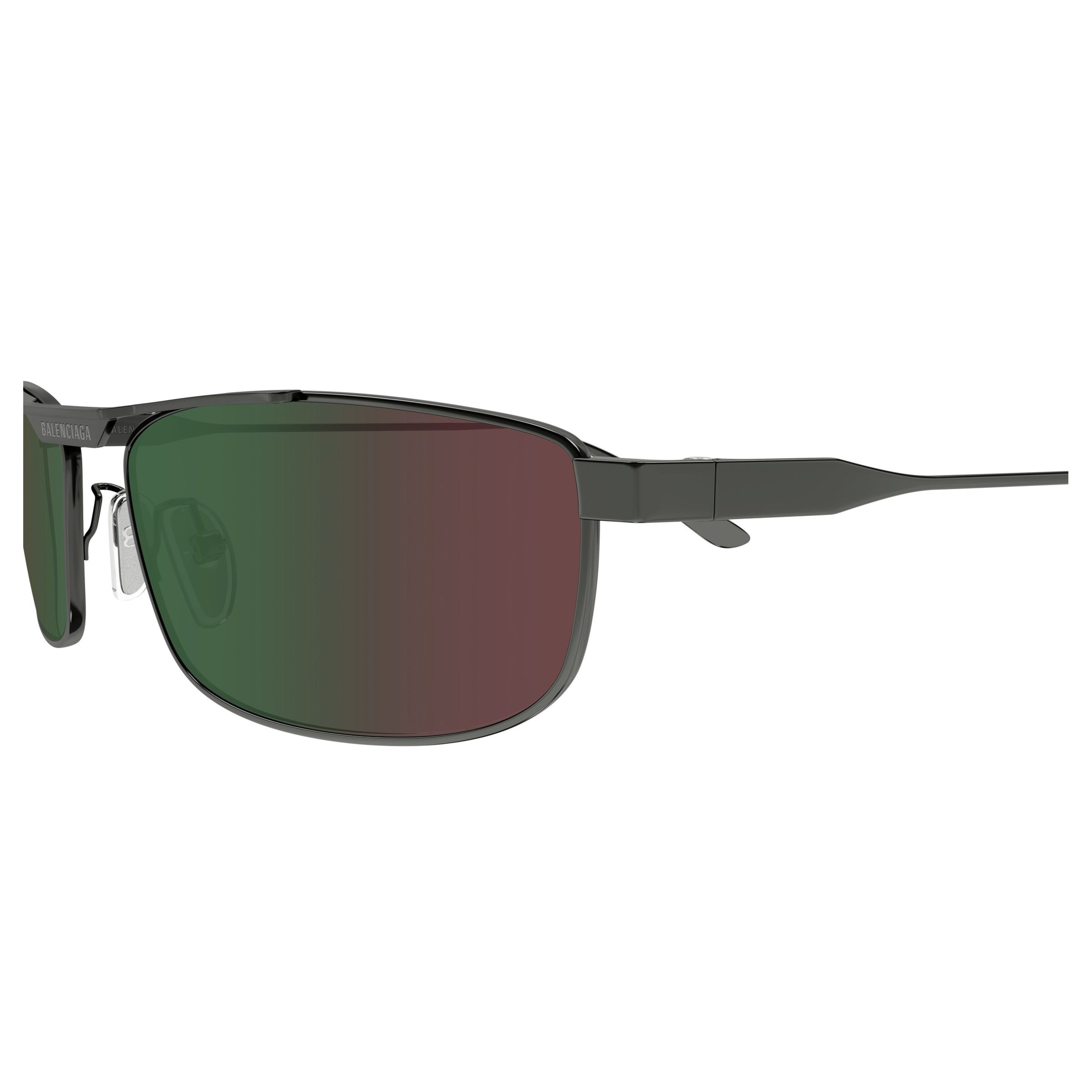 Bb0451s Rectangular Metal Sunglasses