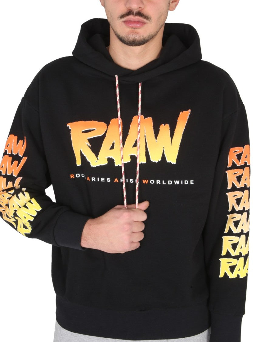 Gradient Logo Print Sweatshirt