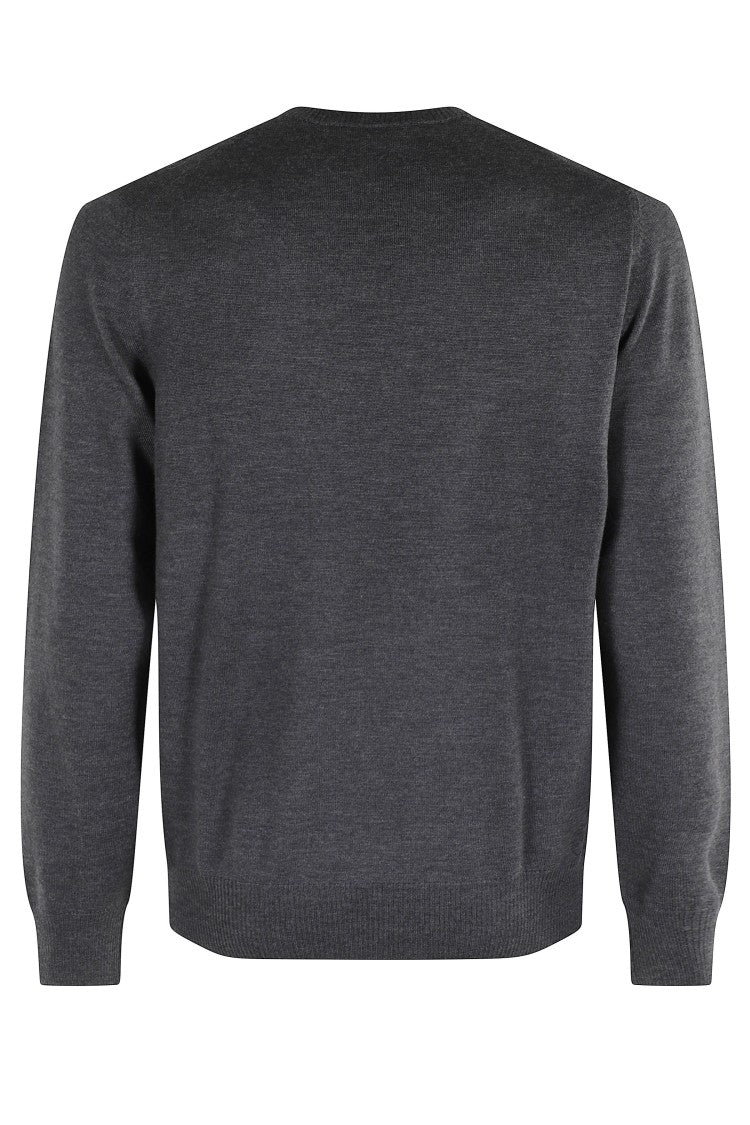 Crew Neck Wool Sweater