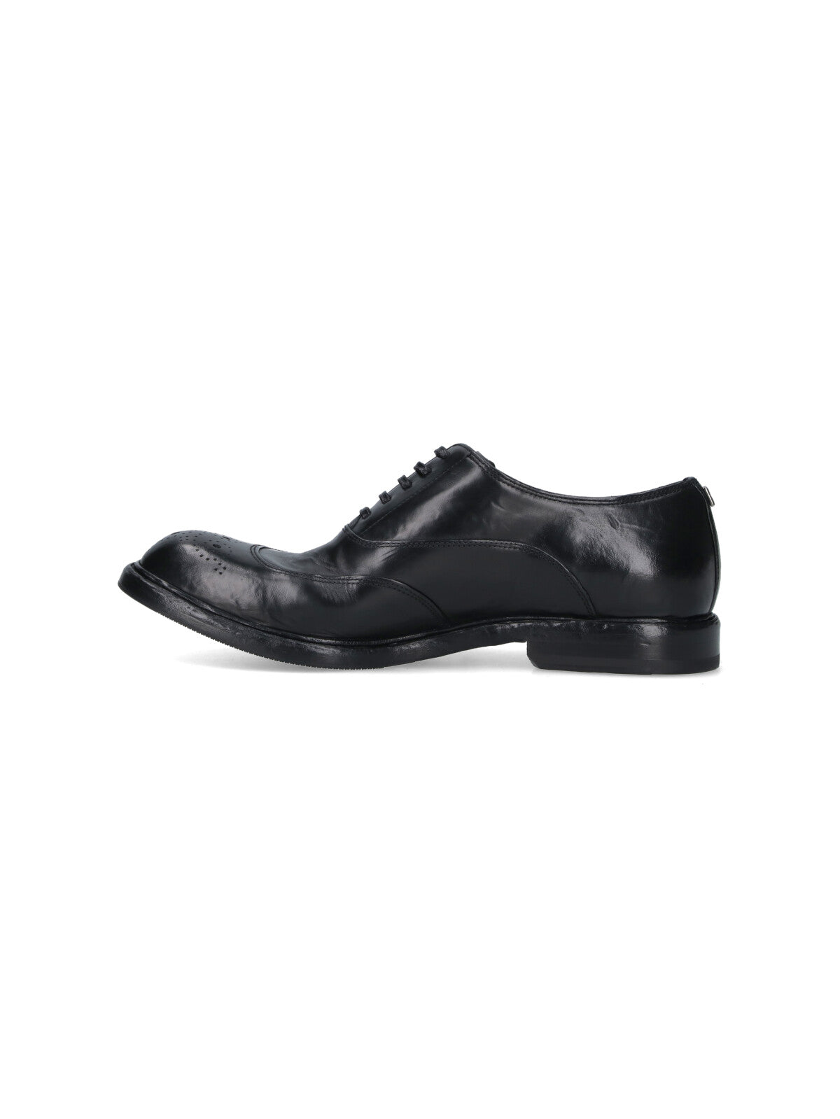 "Marsala" Derby Shoes – Black