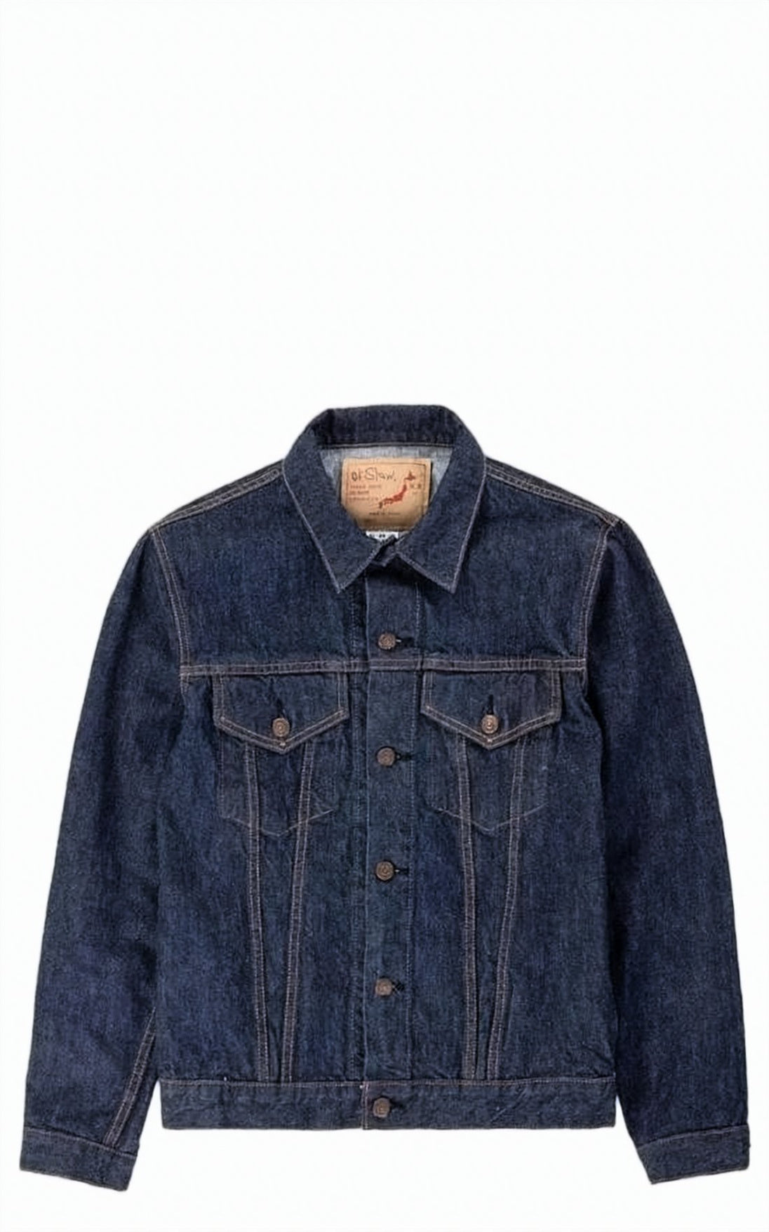 Structured Blue Denim Jacket