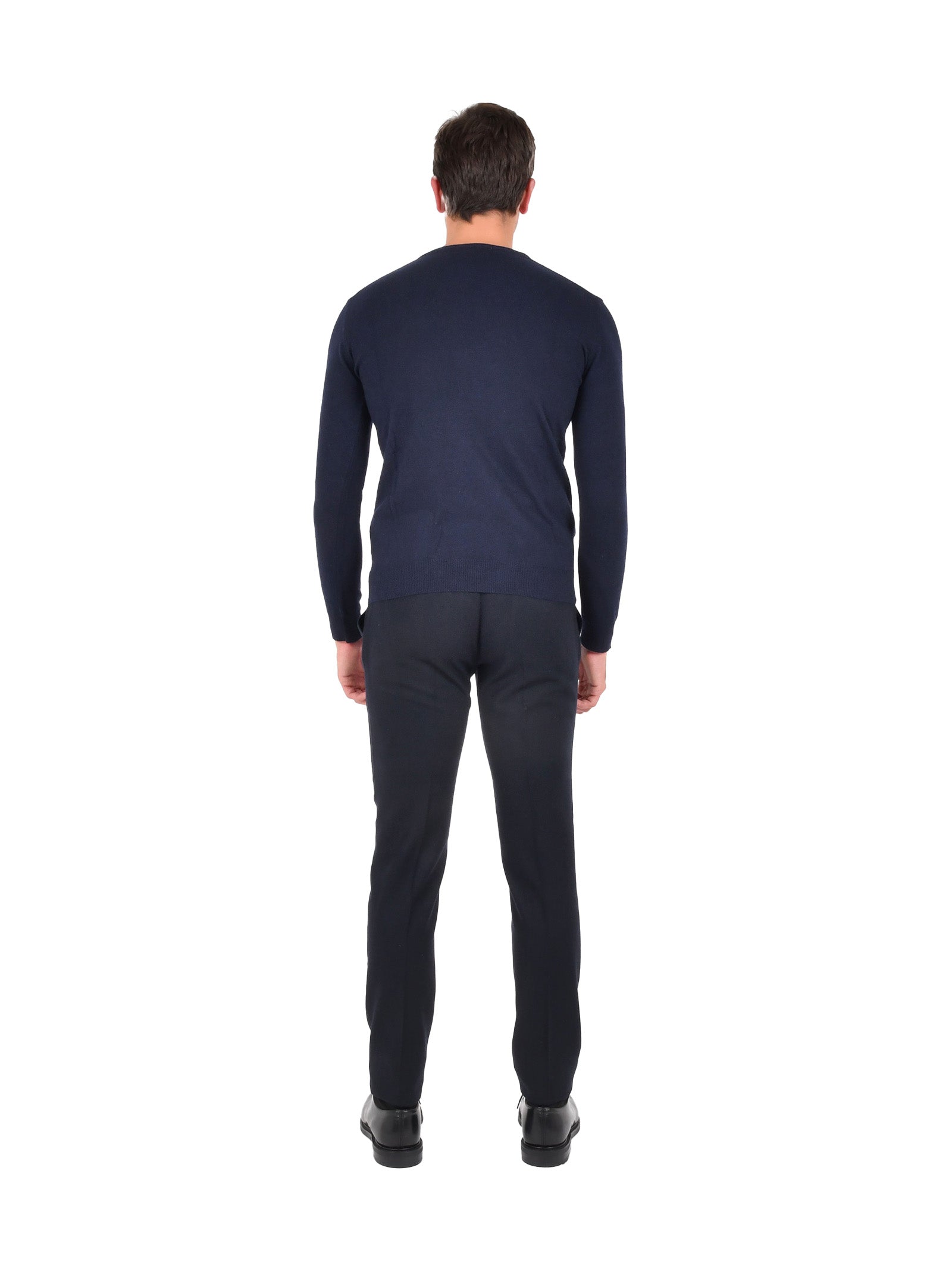 Cashmere And Wool Blend Crewneck Sweater