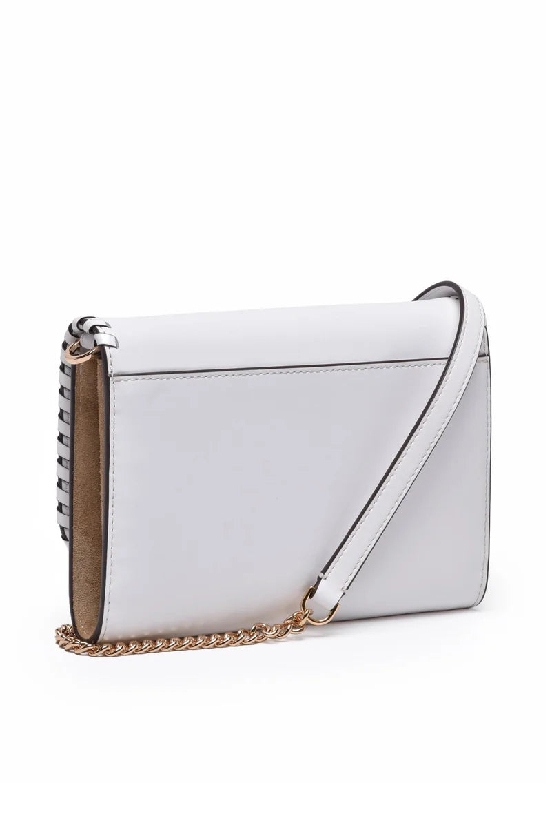 Emerson Whipstitch Shoulder Bag - White