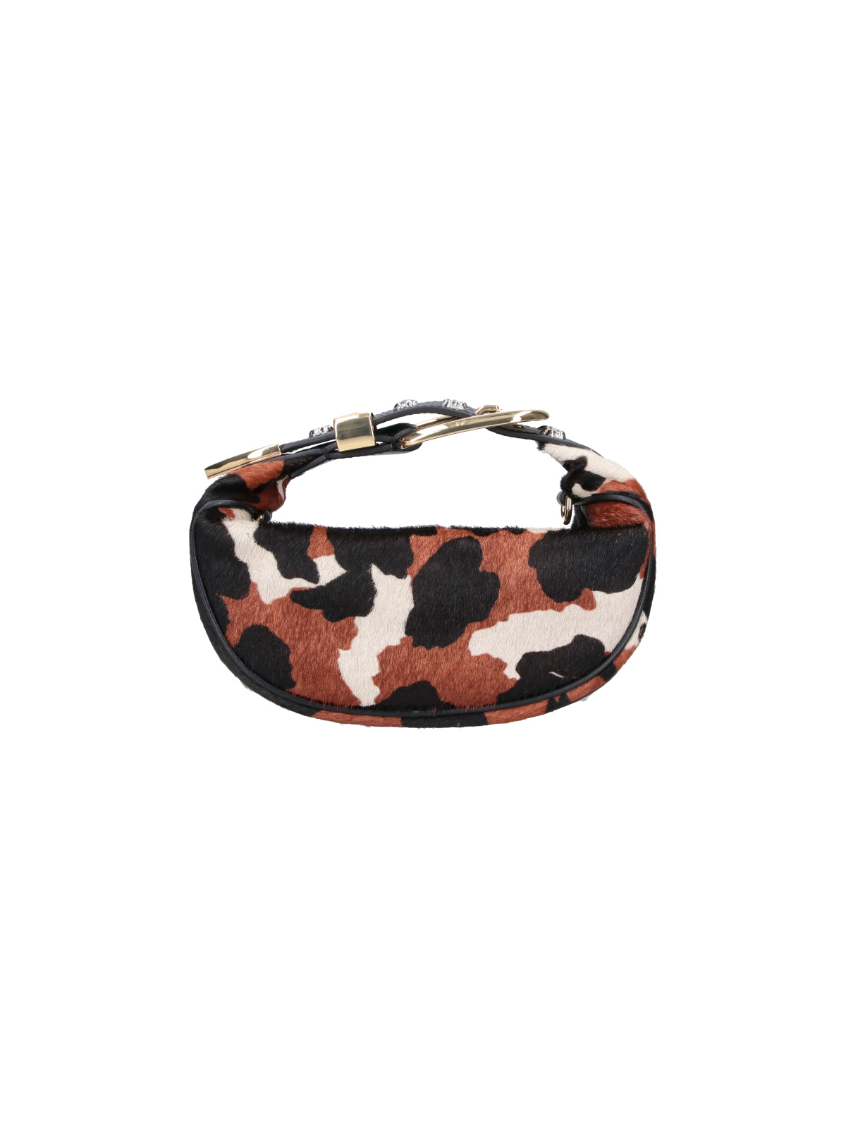 Brown The Party Bag Animal Print Bag