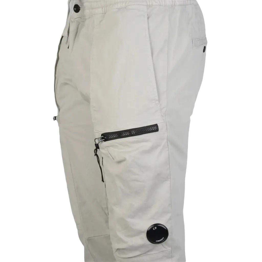 Relaxed Fit Straight Pants With Multiple Pockets And Zipper Details