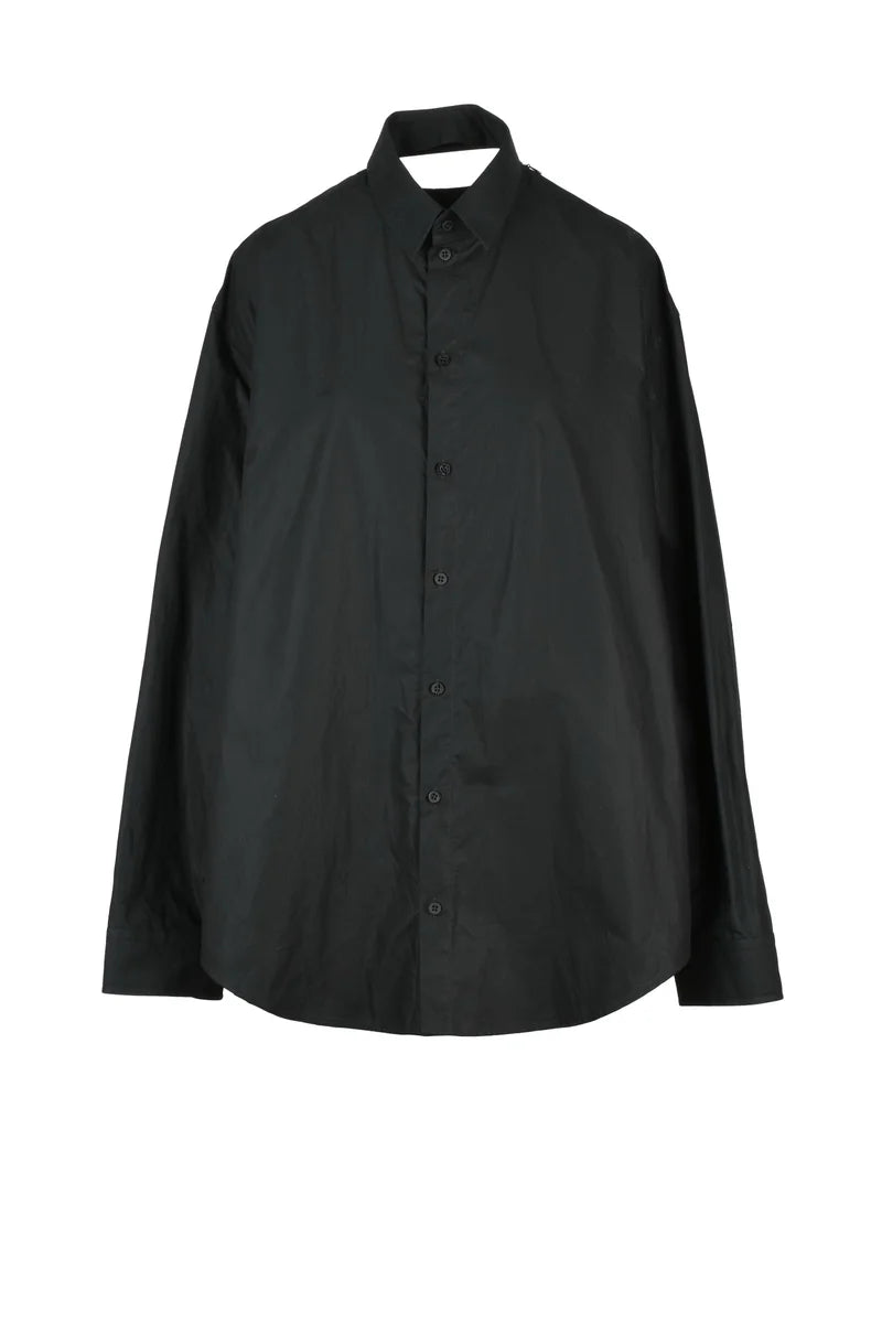 Shirt Dress - Black