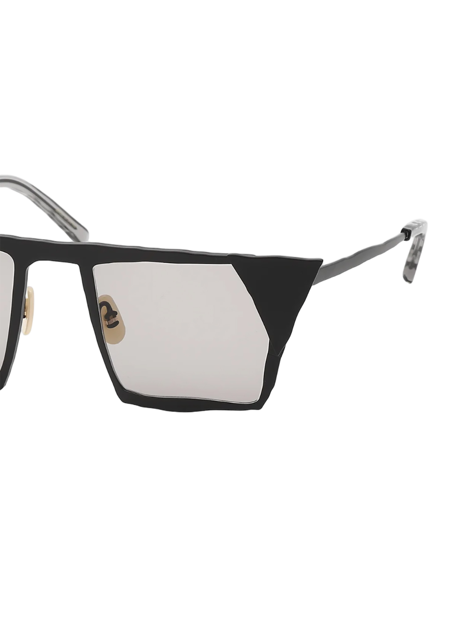Avant-Garde Black Titanium Sunglasses