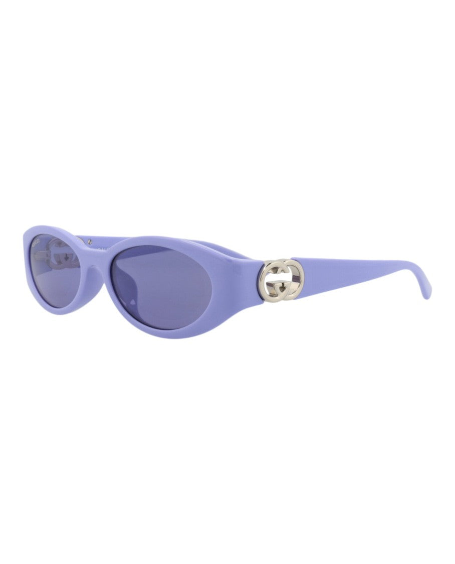 Round-Frame Injection Sunglasses