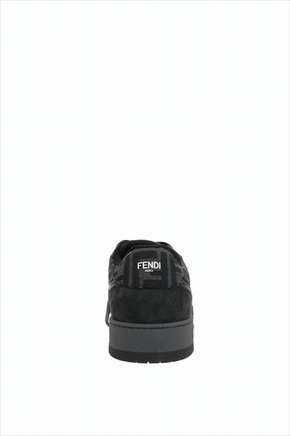 Tonal Monogram Pattern Low-Top Sneakers