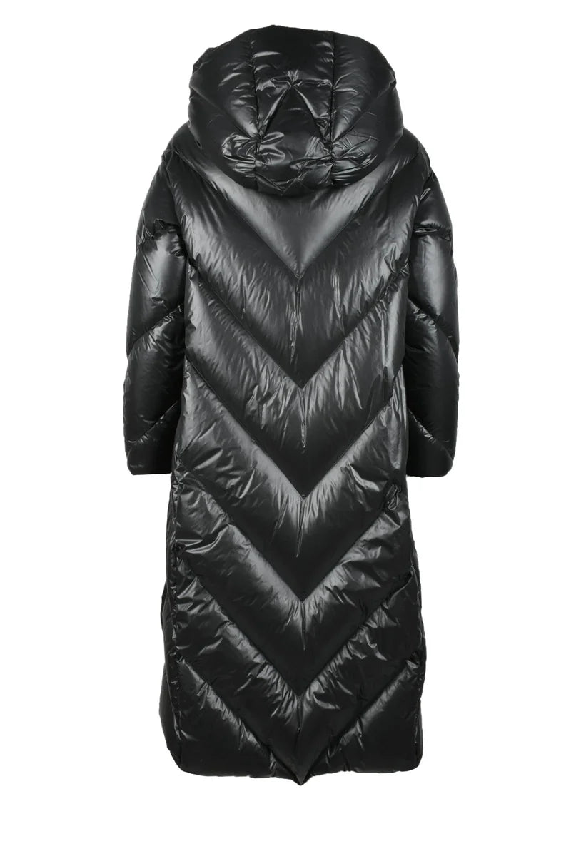 Polyester Down Jacket - Black