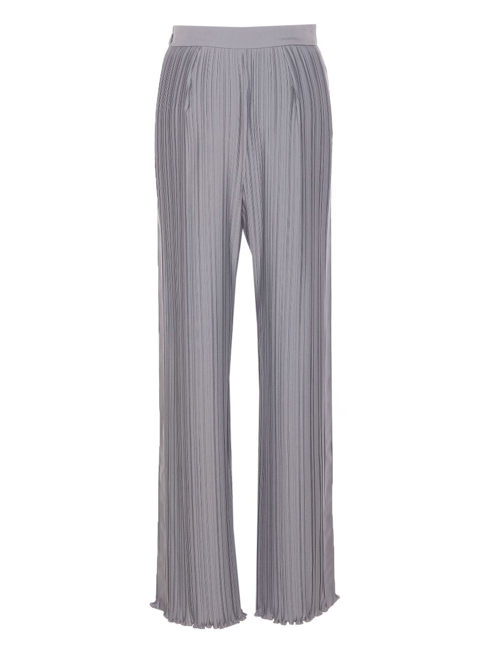High-Waisted Straight Leg Trousers