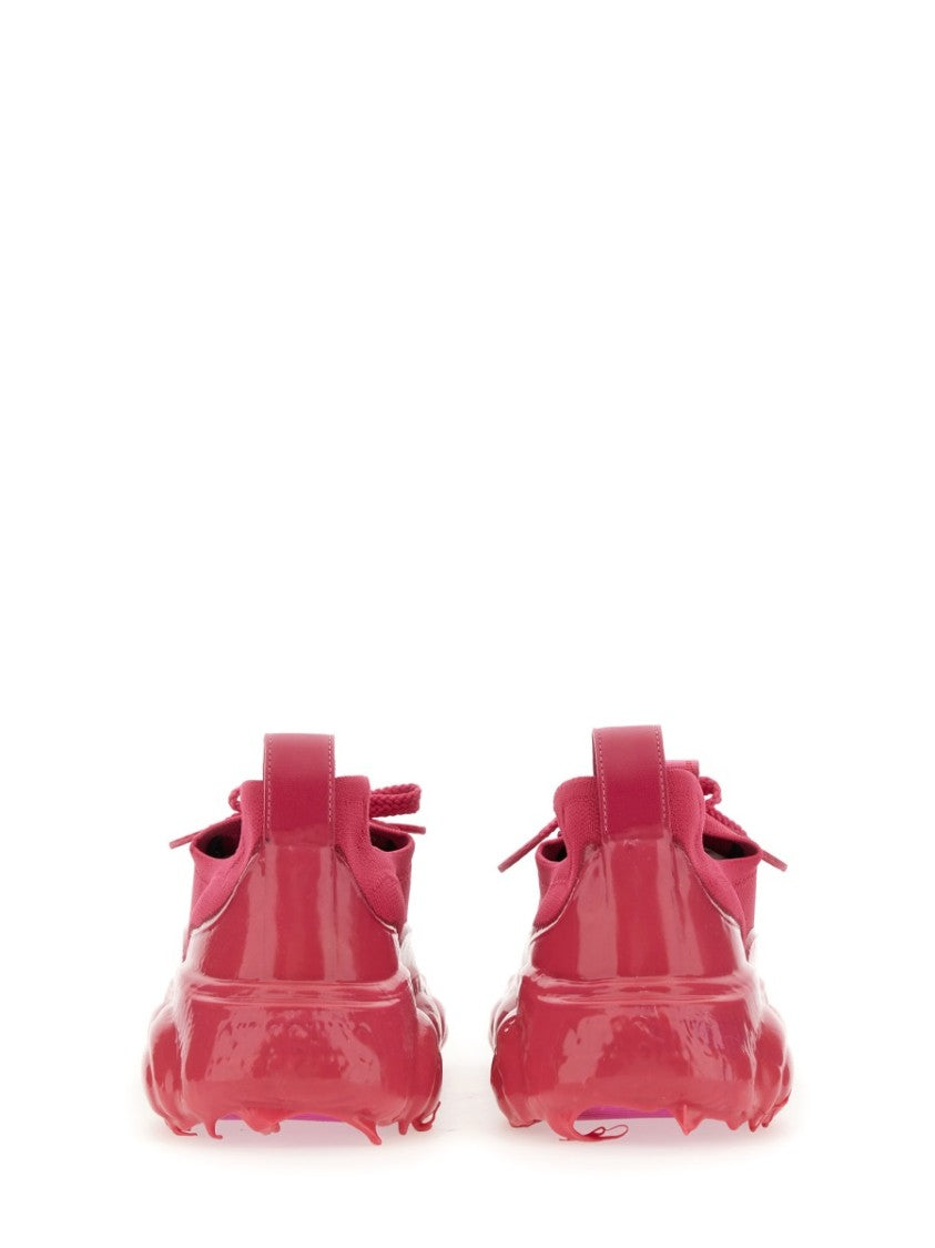 Chunky Sole Sneakers With Logo Detail