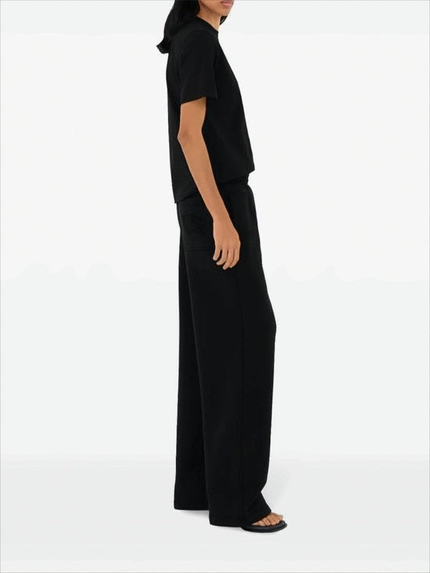 Black Cropped T-Shirt
