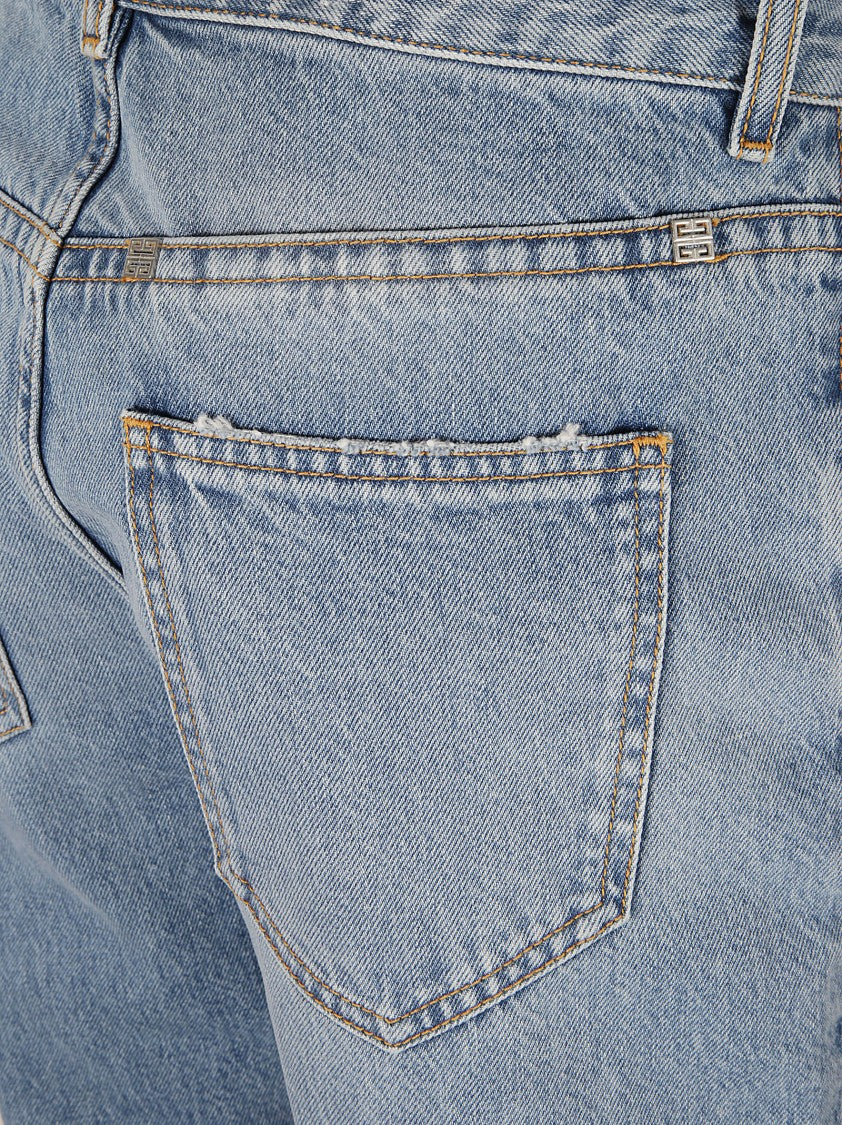 Classic High-Waisted Straight-Leg Denim