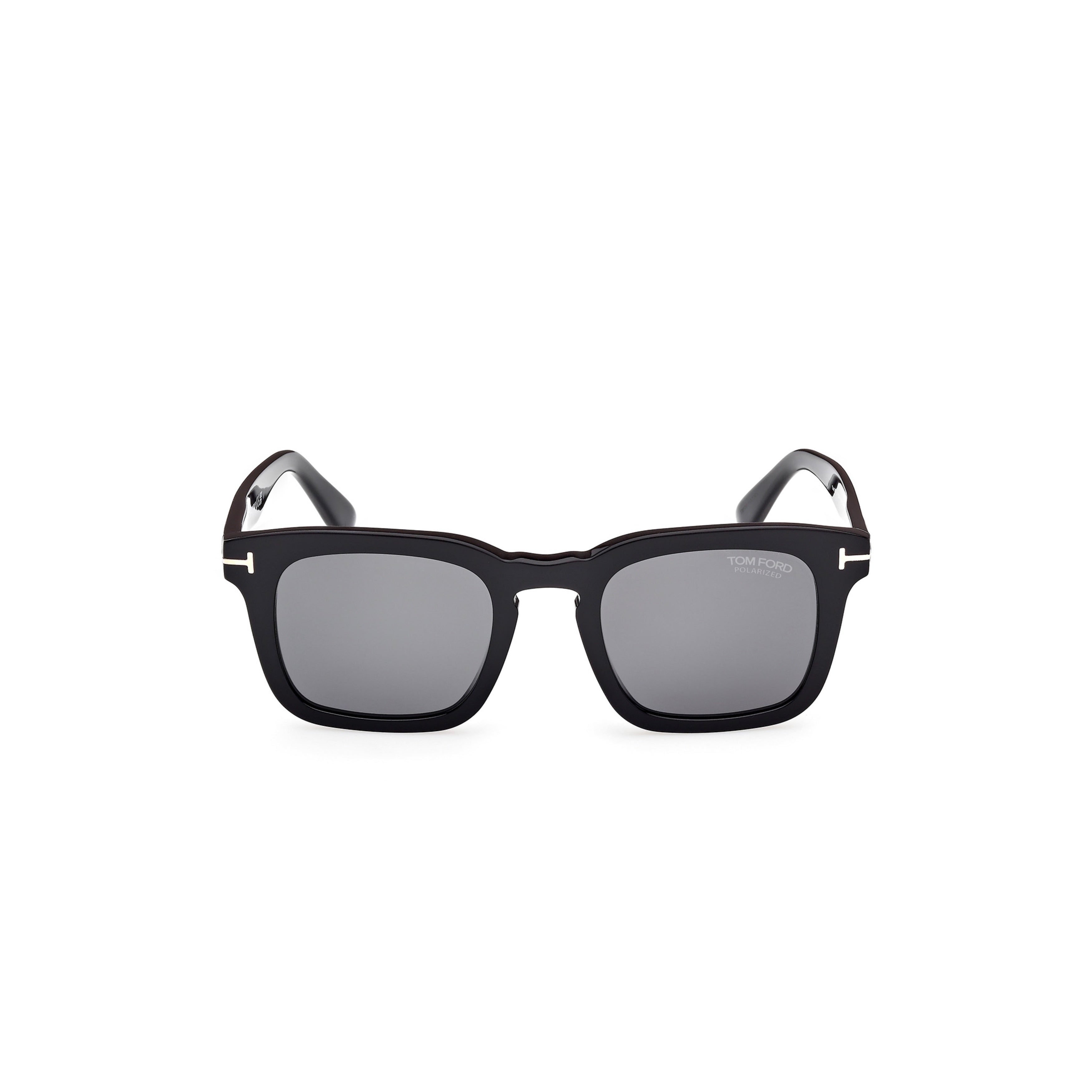Ft0751 Square Black Acetate Sunglasses