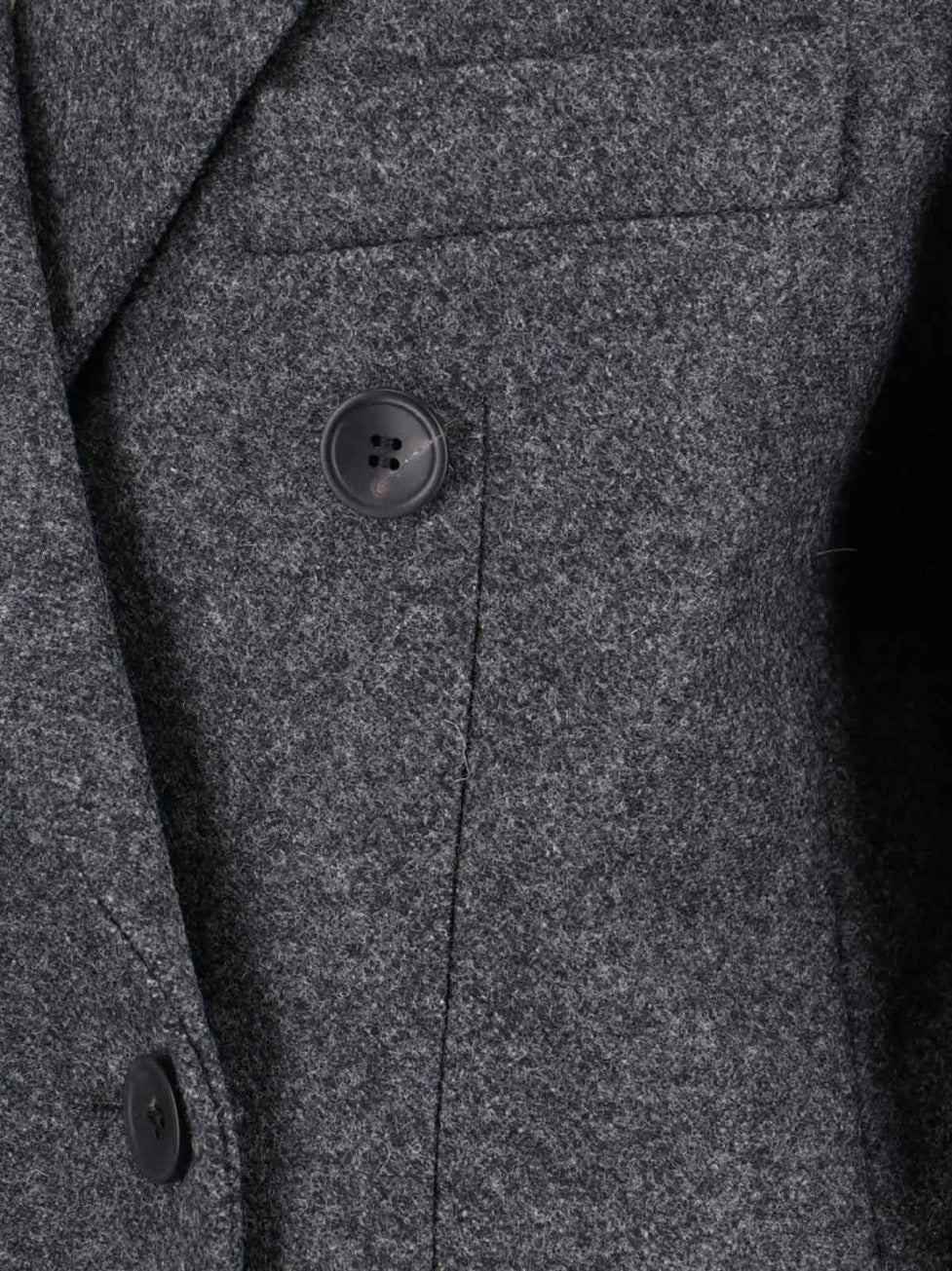 Double-Breasted Coat – Grey