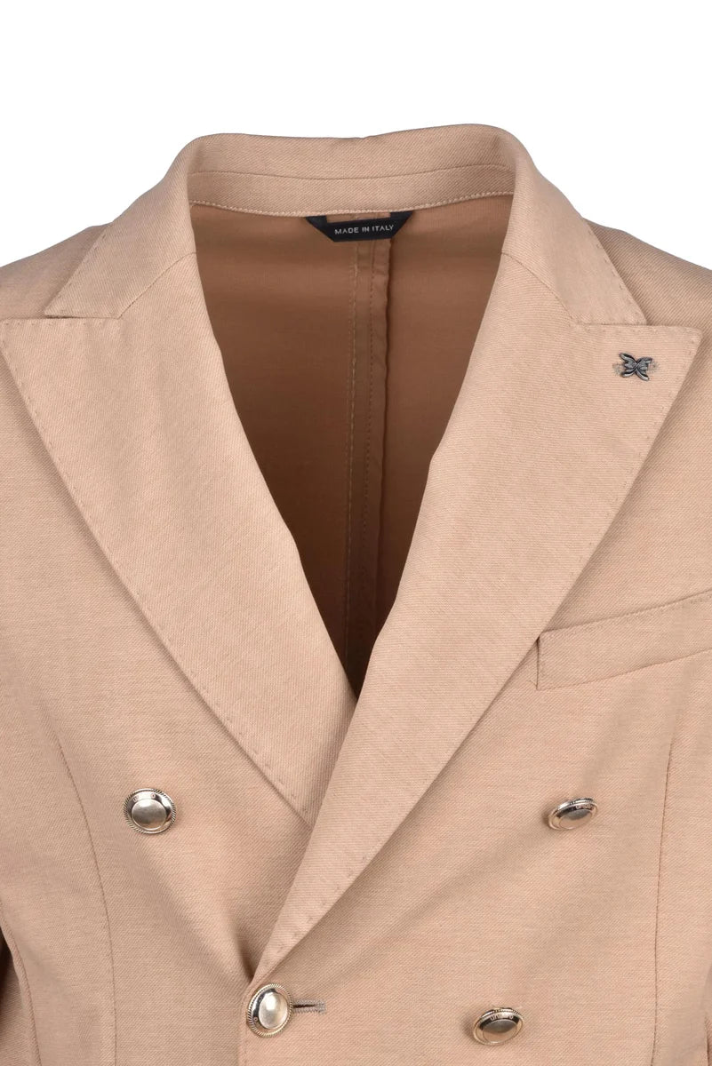 Double-Breasted Jacket - Beige