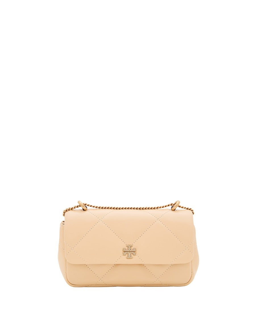 Kira Diamond Quilt Pave Mini Flap Bag