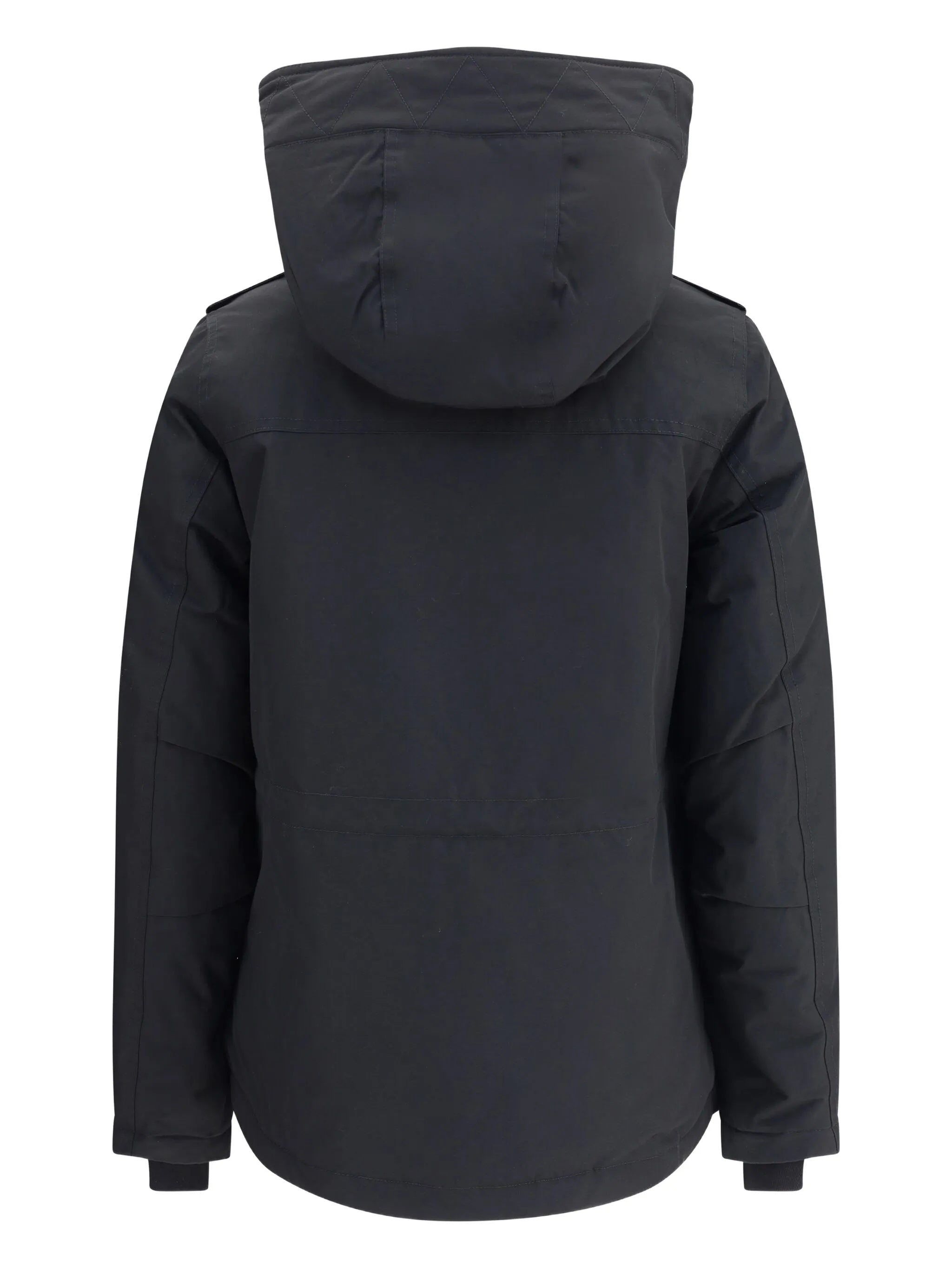 Black Military Jacket High Collar Jacket