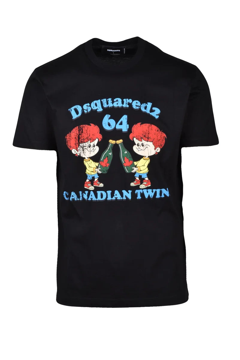 Crew Neck T-shirt - Black