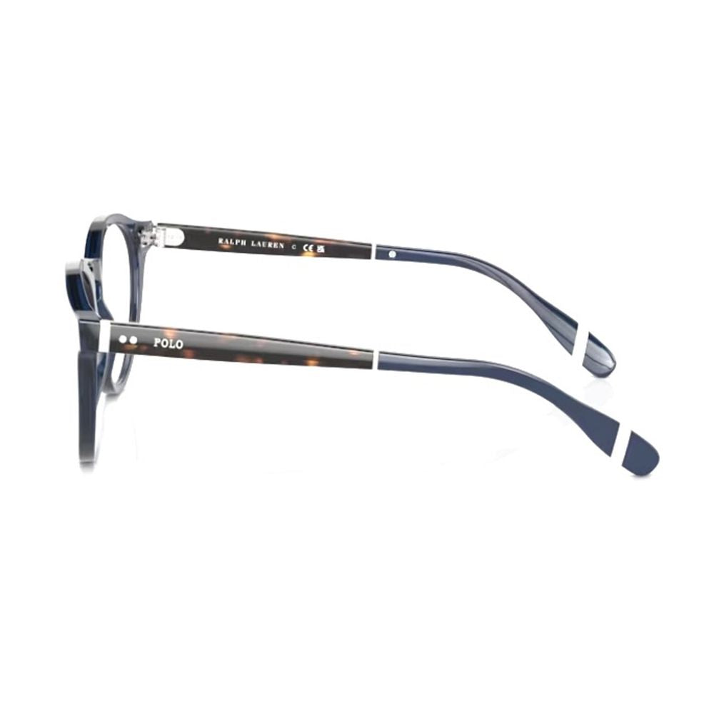 Ph2268 Pantos-Shaped Translucent Blue Acetate Sunglasses