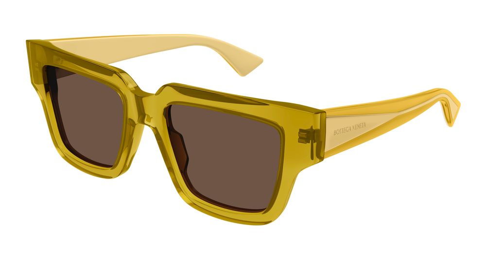 Sunglasses Bottega Veneta BV1276S 004 yellow yellow brown 52/19/145