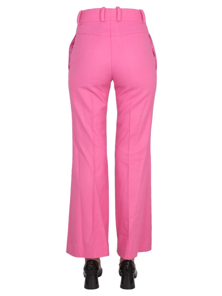 High-Waisted Tailored Bell Bottoms