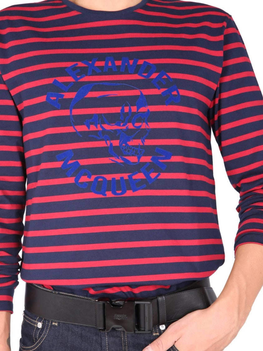 Long-Sleeve Crew Neck T-Shirt