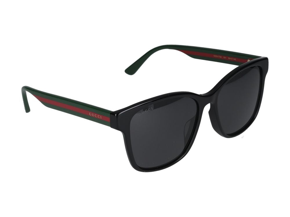 Sunglasses Gucci GG0417SK 001 black multicolor grey 56/17/145