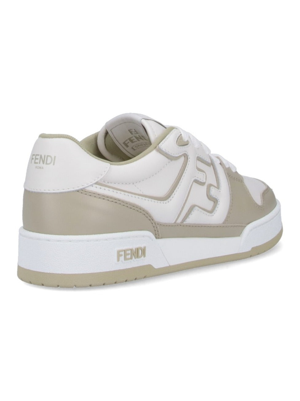 "Match" Low-Top Sneakers – White