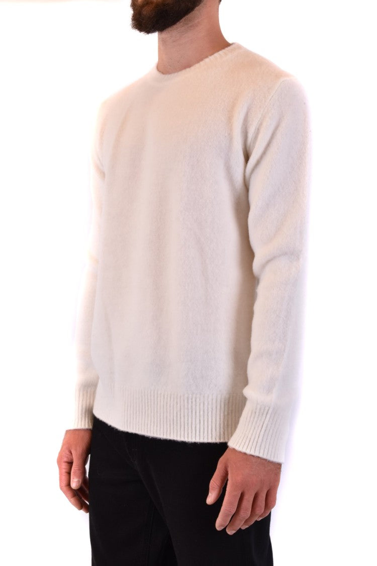 Soft White Wool Sweatshirt