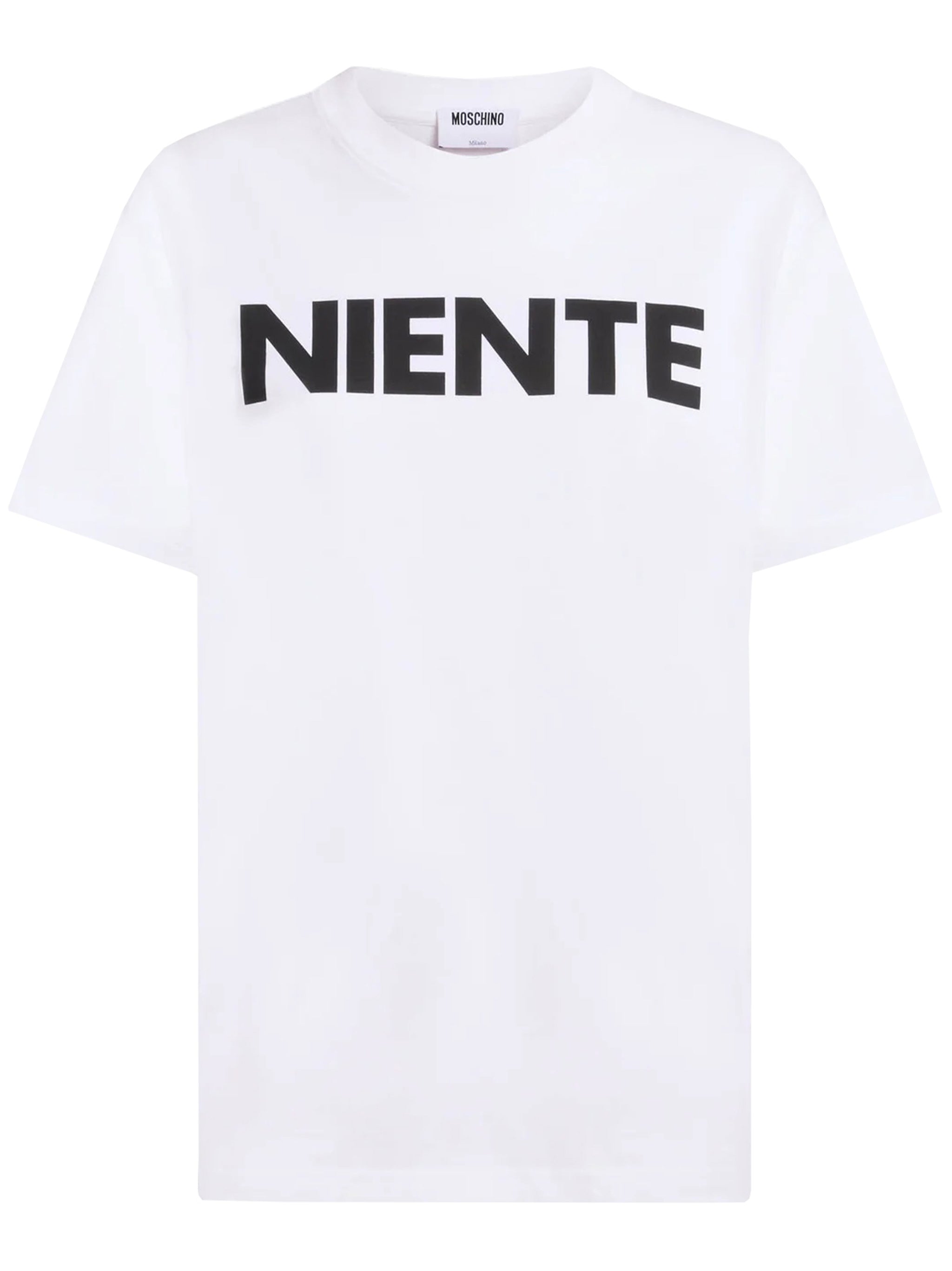Black Bold Print Relaxed Fit Cotton T-Shirt