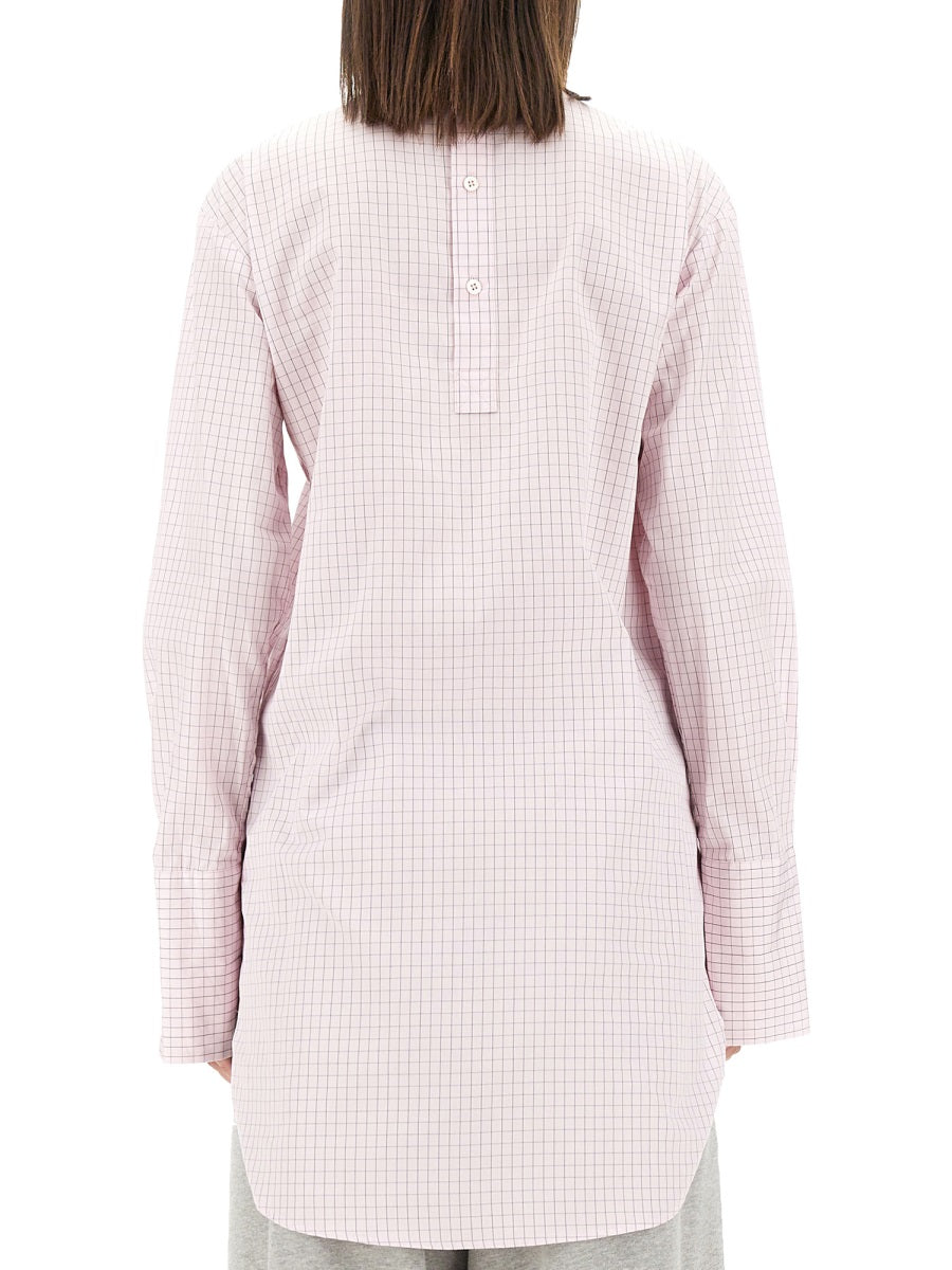 Classic Checkered Plaid Shirt In Soft Cotton