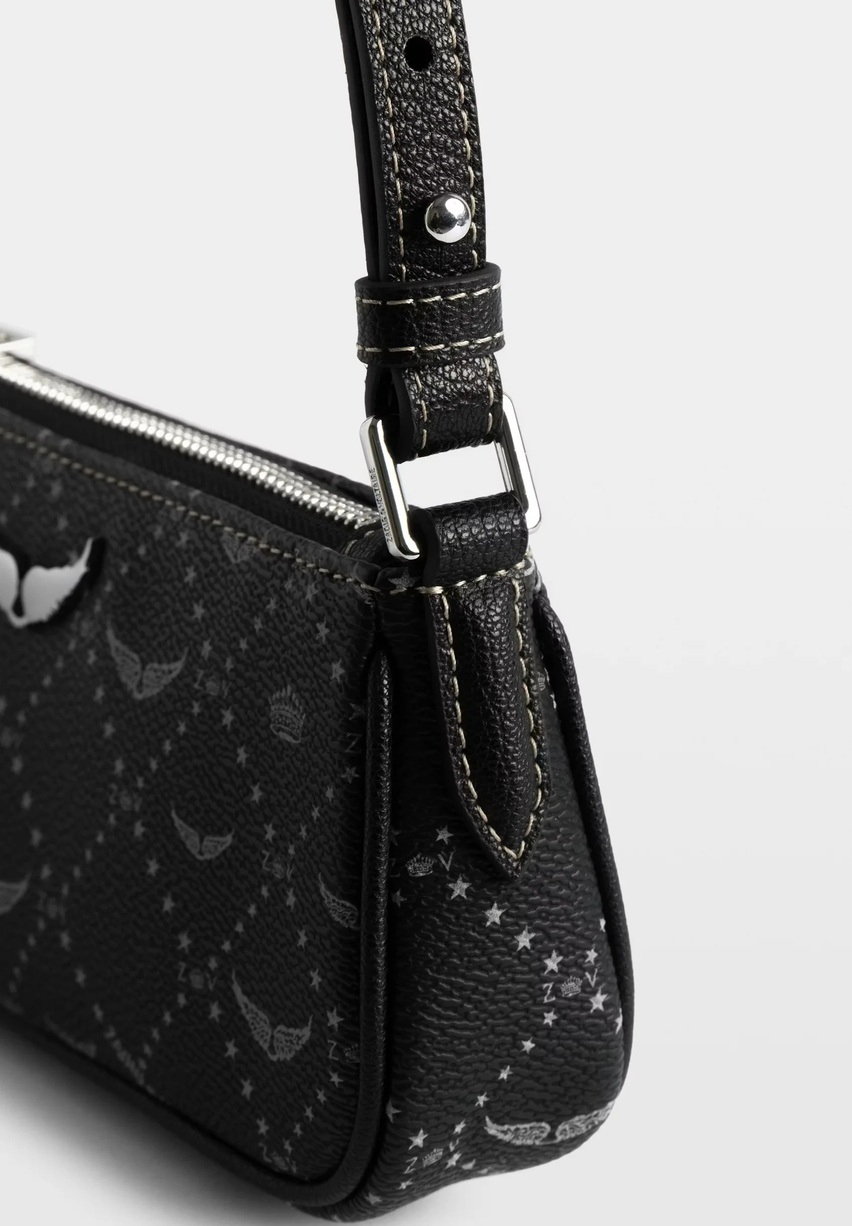 Rectangular Shoulder Bag with Adjustable Strap