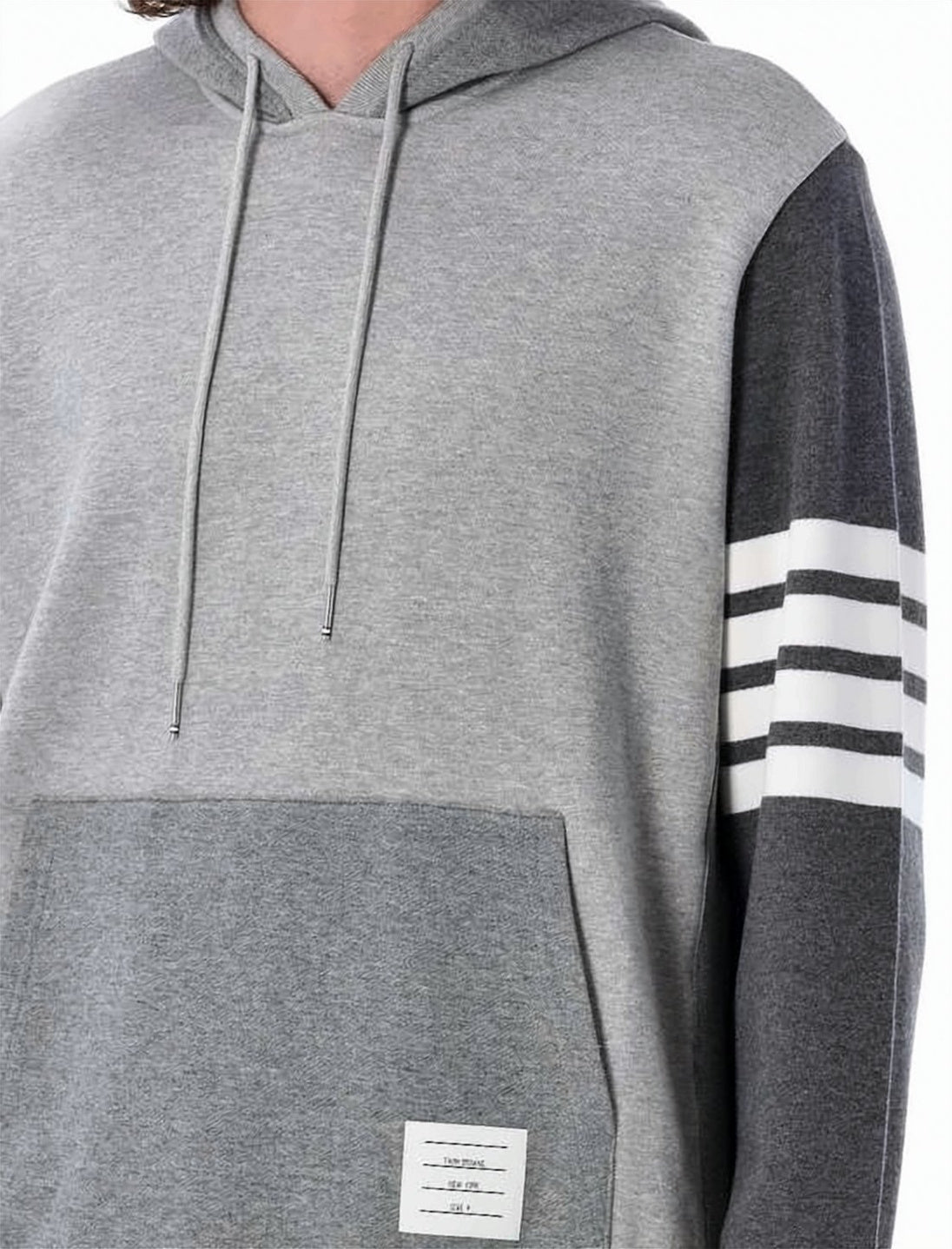 Two-Tone Grey Hoodie