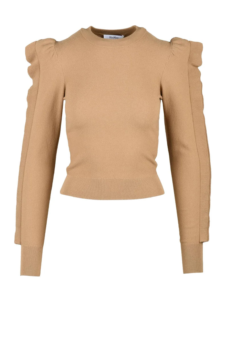 Knit Viscose/Polyester - Beige