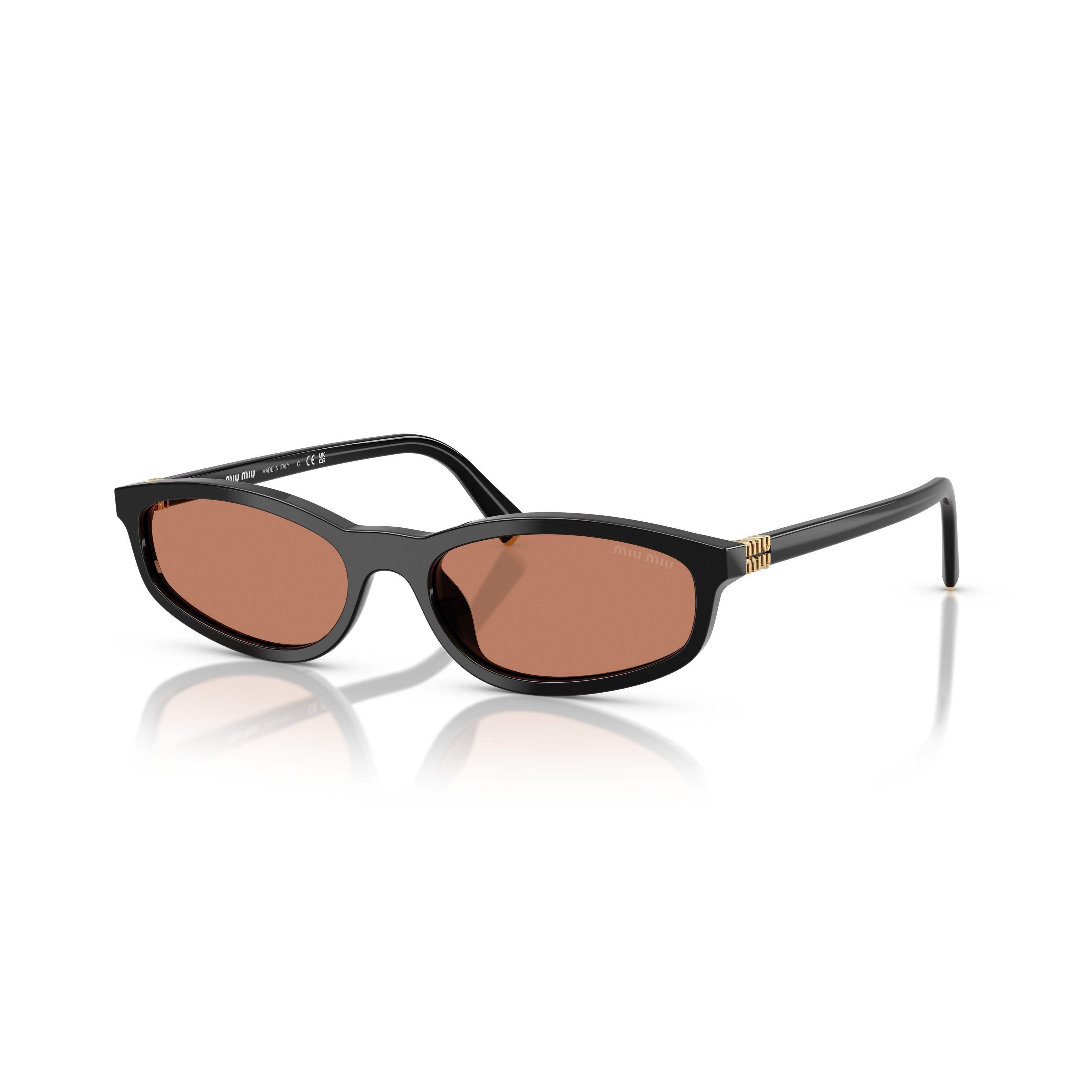 0mu A06s Rectangular Acetate Sunglasses