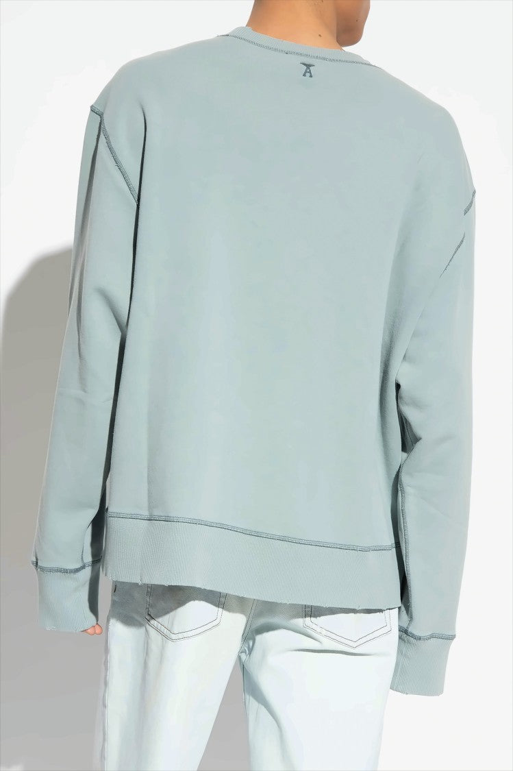 Relaxed-Fit Cotton Sweatshirt with Subtle Logo Detailing