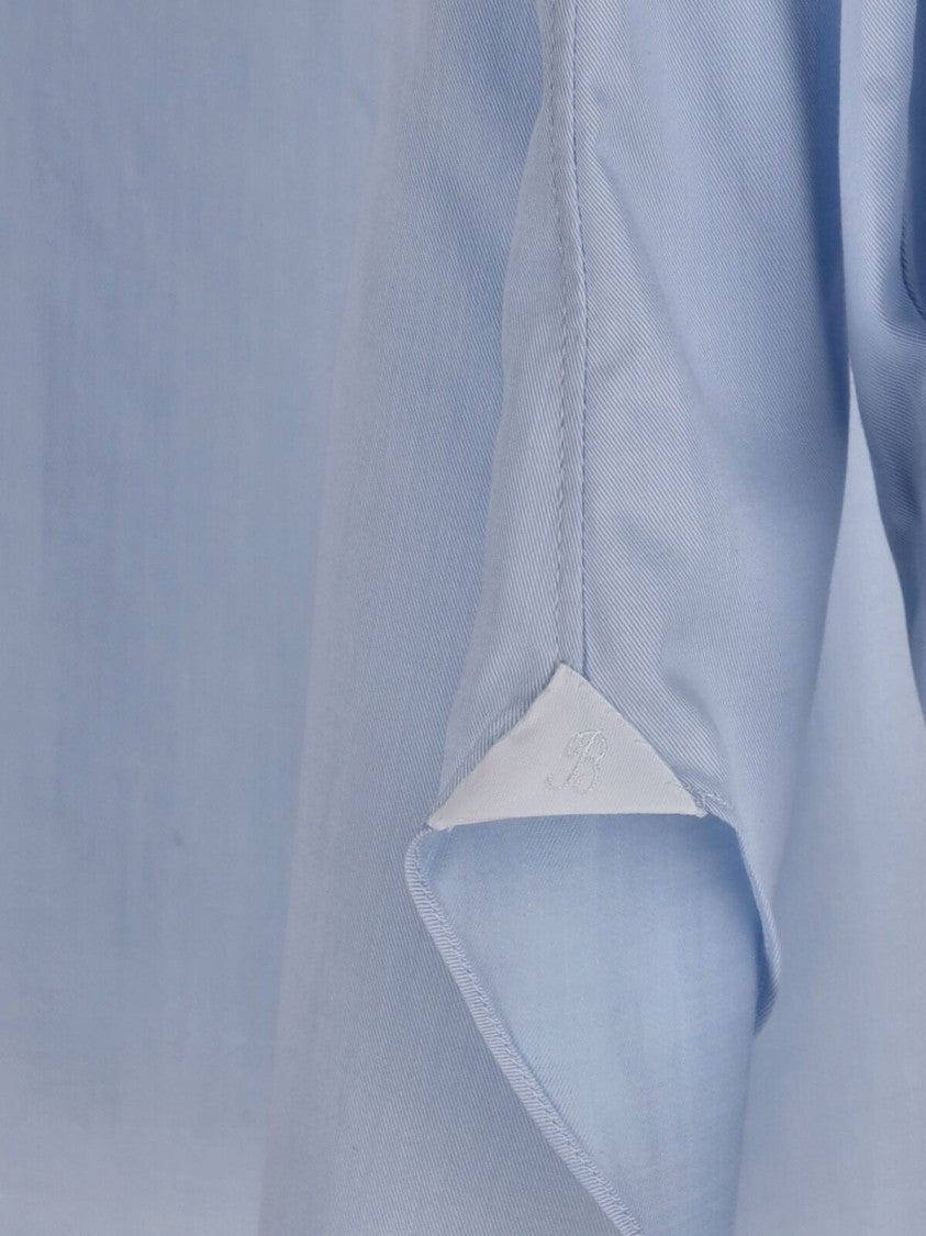 Classic Cotton Shirt – Light Blue