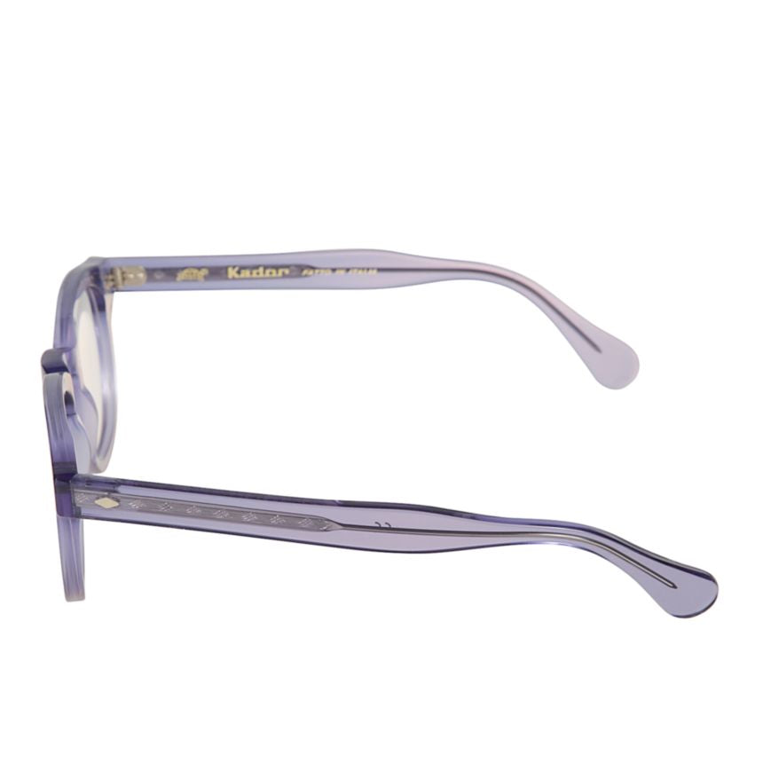Woody Cal 49 Translucent Lavender Rounded Square Eyeglasses