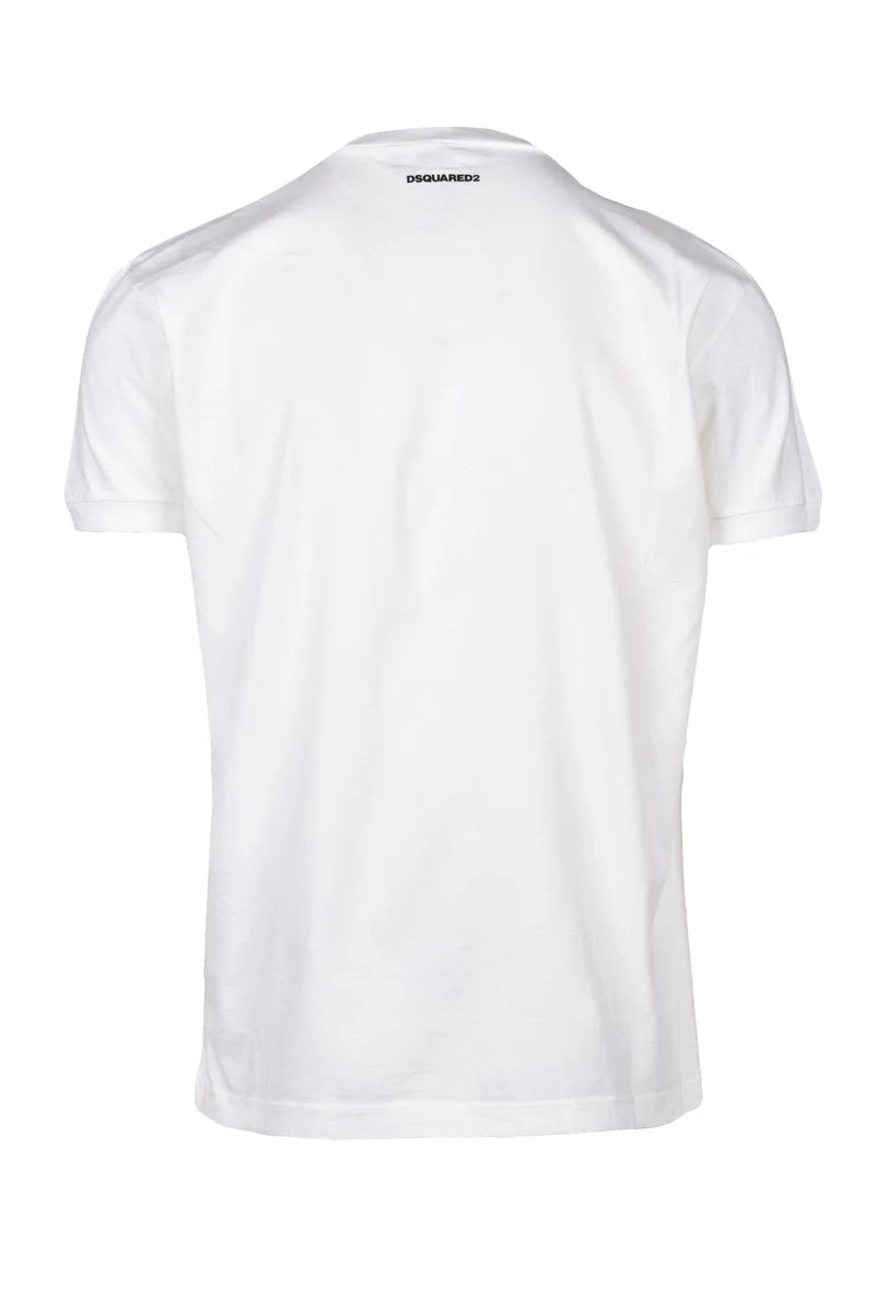 Cotton T-shirt - White Men