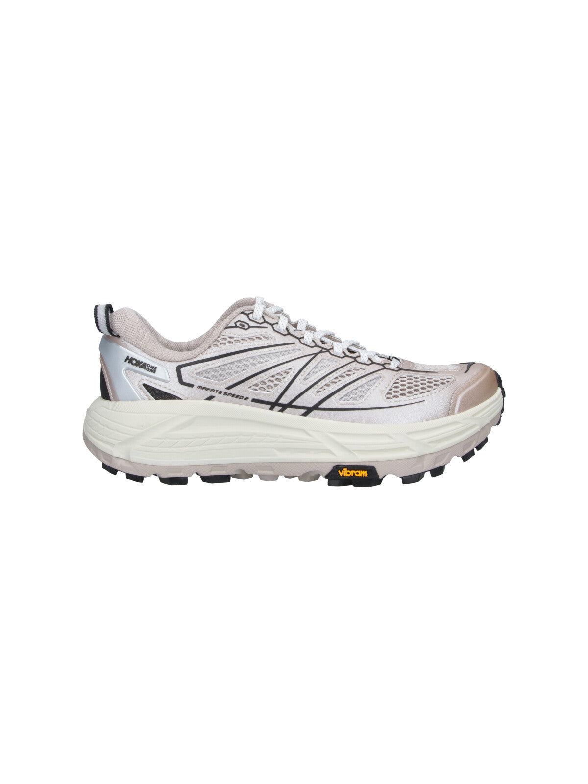 Beige Mafate Speed 2 Vibram Sneakers